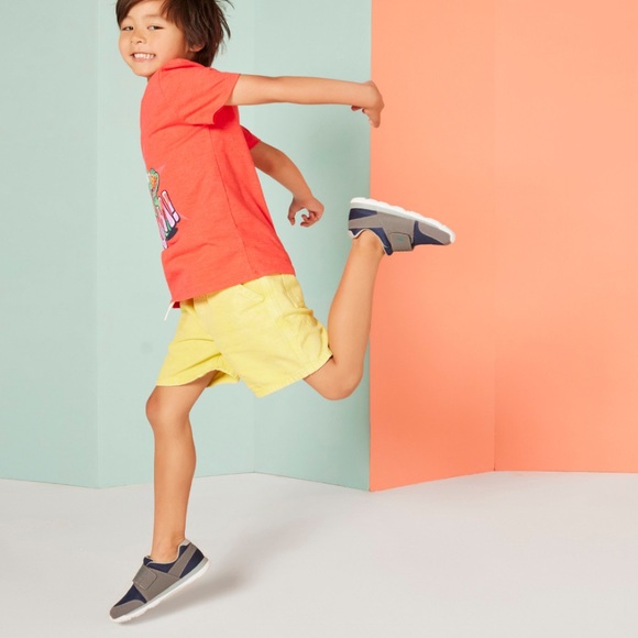 SEE KAI RUN Ryder FlexiRun Blue & Grey Toddler Kids Sneakers Velcro Tennis Shoes - Picture 2 of 16